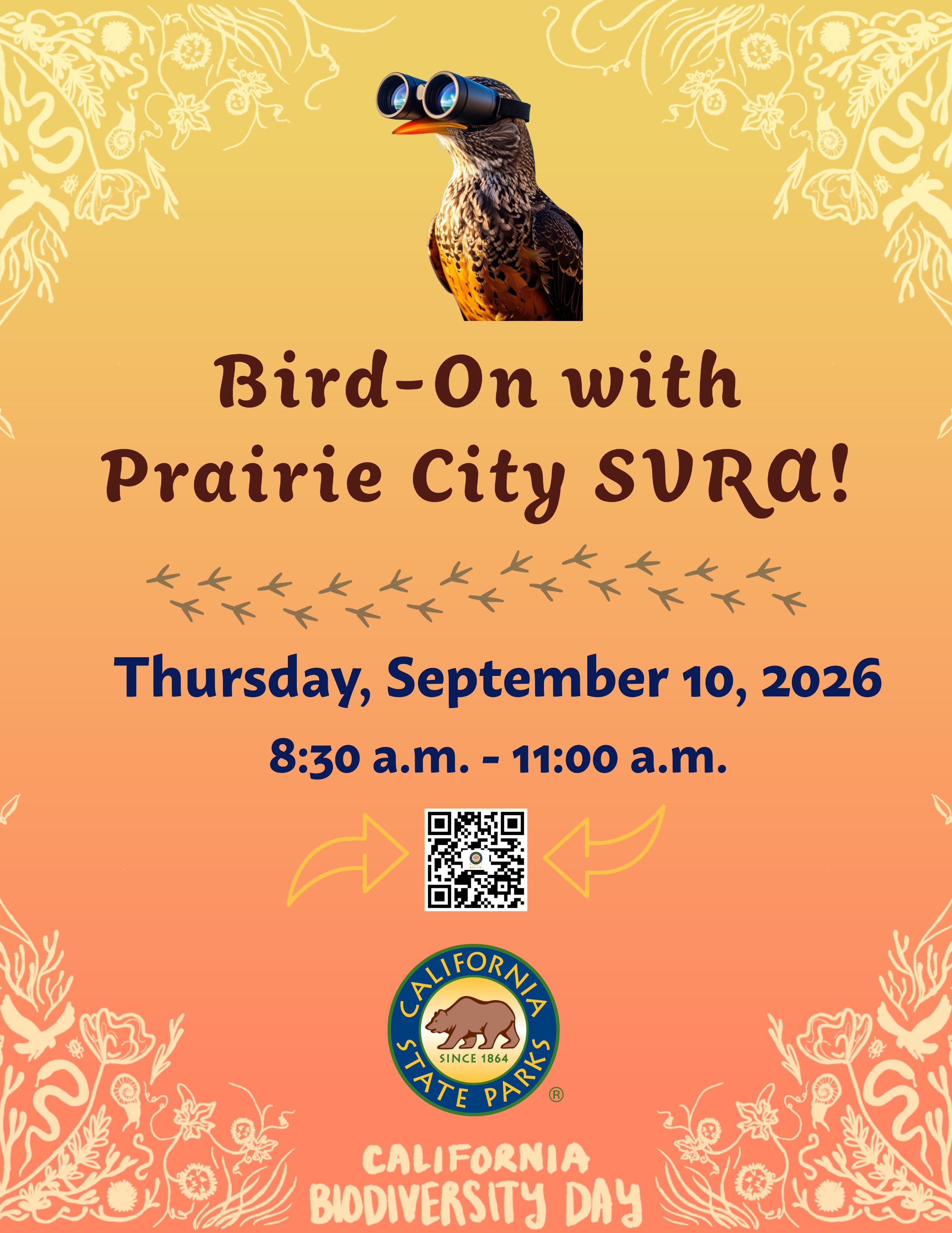 bird walk flyer